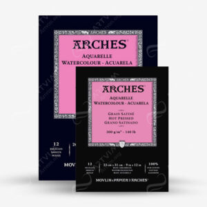ARCHES : AQUARELLE WATERCOLOUR PAPER GUMMED PADS