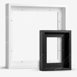 JACKSON'S : READY-MADE WOODEN TRAY (FLOAT) FRAME FOR CRADLED PANEL