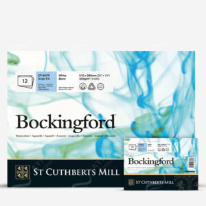 BOCKINGFORD : WATERCOLOUR PAPERS WHITE BLOCKS