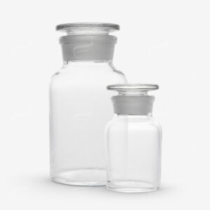 STUDIO ESSENTIALS : STUDIO GLASS BOTTLES WITH LID