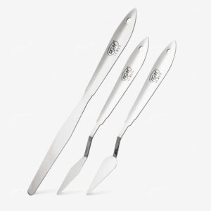 RGM : SOLID STAINLESS STEEL PALETTE KNIFE SETS