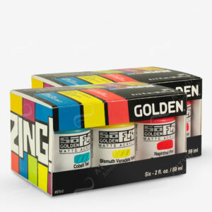 GOLDEN : SOFLAT MATTE ACRYLIC PAINT SETS