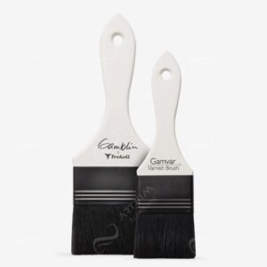 GAMBLIN : GAMVAR SYNTHETIC VARNISH BRUSHES