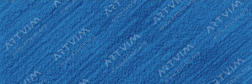 درونت : مداد پاستل : Prussian Blue