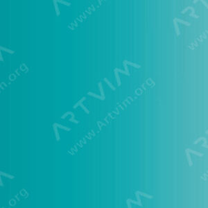 دالر رونی : رنگ‌ اکریلیک روان سیستم تری : Phthalo Turquoise