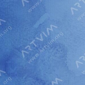 دالر رونی : آبرنگ آرتیست : French Ultramarine