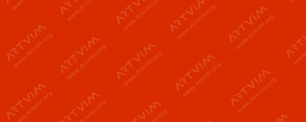 ترنر : گواش-اکریلیک : Chinese Red