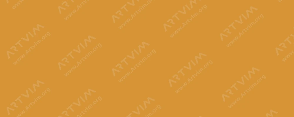 ترنر : گواش-اکریلیک : Gold Orange