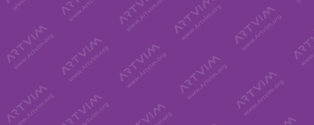 ترنر : گواش-اکریلیک : Mixing Violet