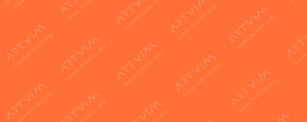 ترنر : گواش-اکریلیک : Luminescent Orange