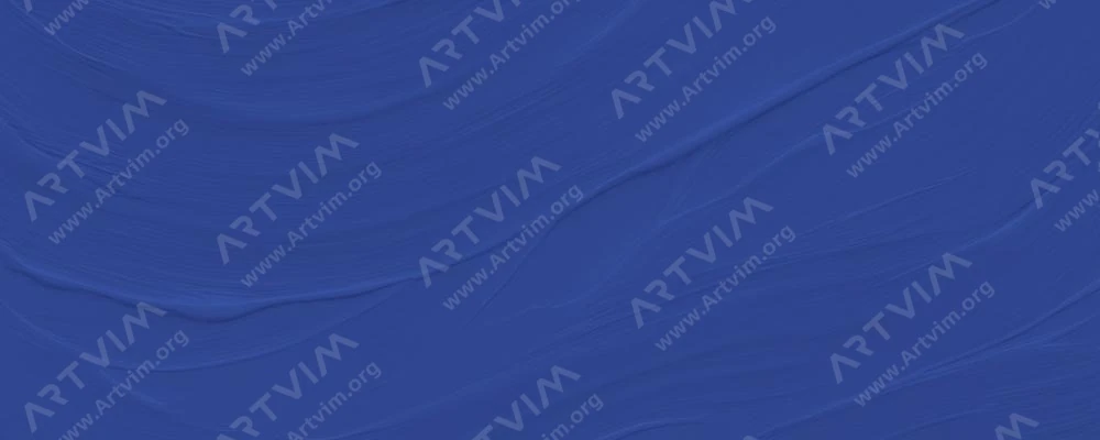 دالر رونی : رنگ‌ اکریلیک سیستم تری : Cobalt Blue Hue
