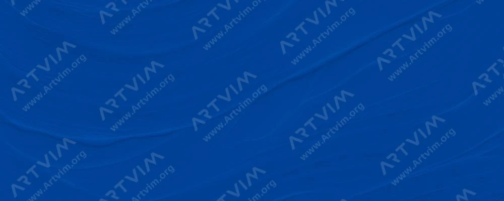 دالر رونی : رنگ‌ اکریلیک سیستم تری : Phthalo Blue