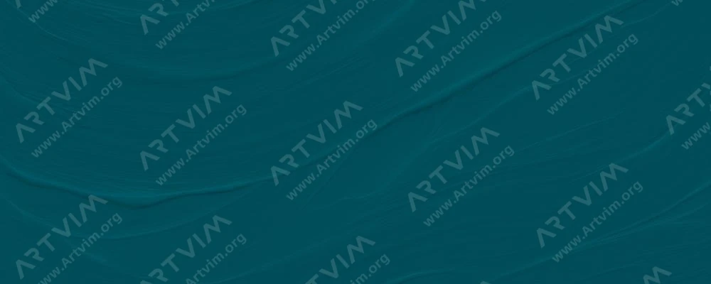 دالر رونی : رنگ‌ اکریلیک سیستم تری : Phthalo Turquoise