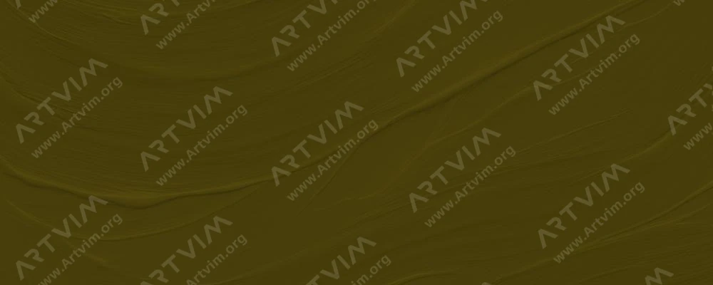 دالر رونی : رنگ‌ اکریلیک سیستم تری : Raw Umber