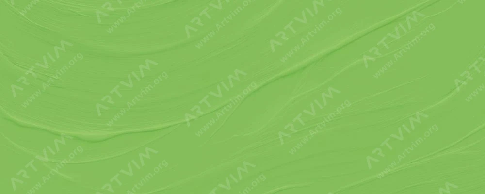 دالر رونی : رنگ‌ اکریلیک سیستم تری : Fluorescent Green