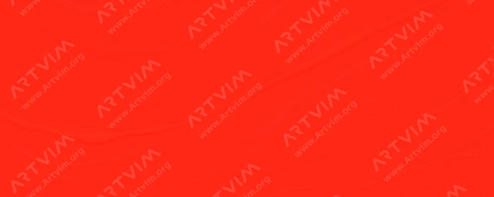 دالر رونی : رنگ‌ اکریلیک سیستم تری : Cadmium Red Hue