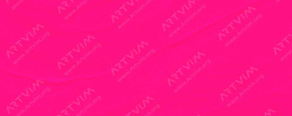 دالر رونی : رنگ‌ اکریلیک سیستم تری : Fluorescent Pink