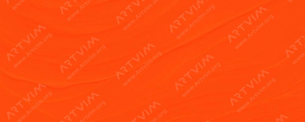 دالر رونی : رنگ‌ اکریلیک سیستم تری : Fluorescent Red