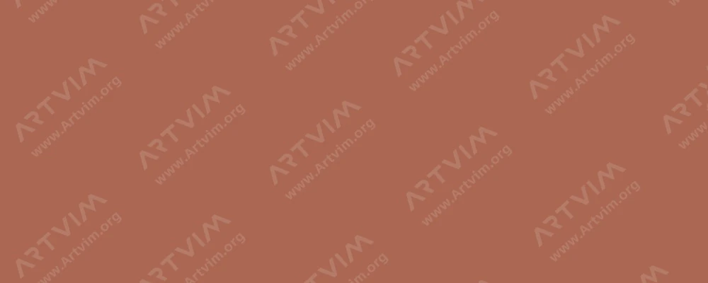 درونت : بلوک رنگ اینکتنس : Burnt Orange
