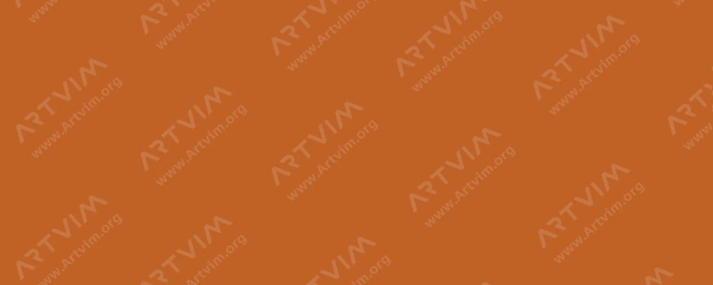 درونت : مداد زغالی رنگی : Burnt Orange
