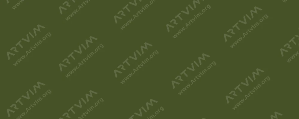 درونت : مداد زغالی رنگی : Green Moss
