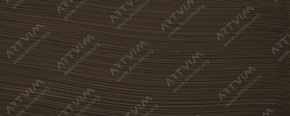 دالر رونی : رنگ روغن جورجین : Raw Umber