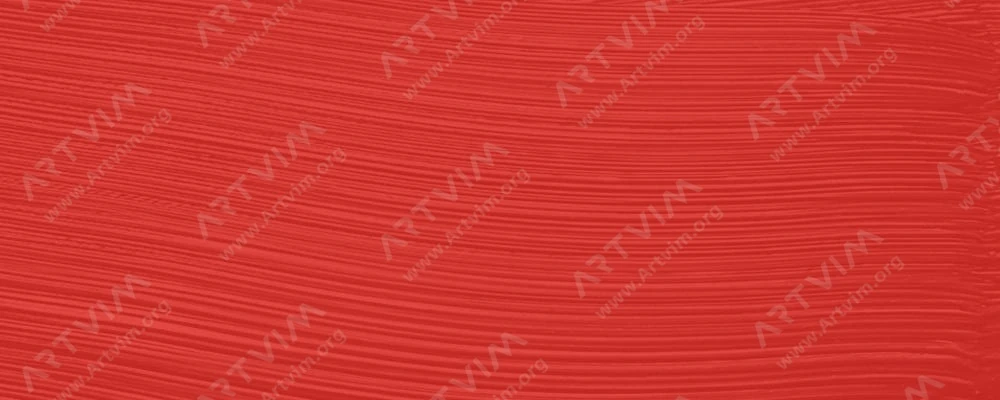 دالر رونی : رنگ روغن جورجین : Cadmium Red