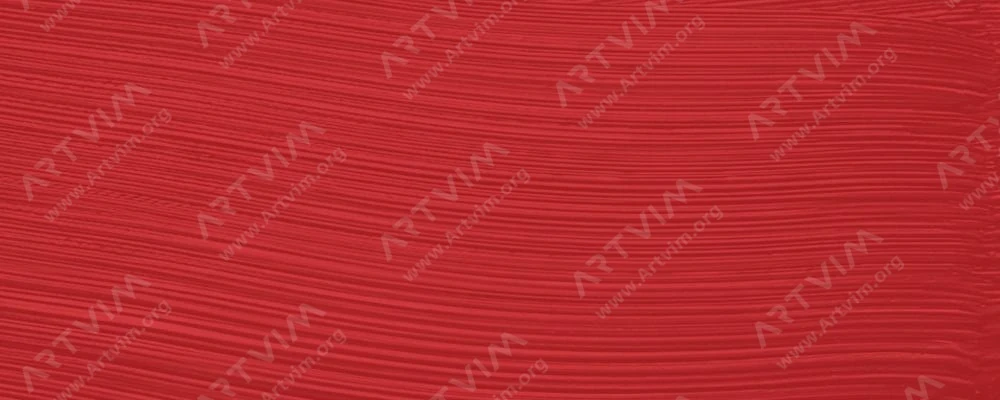 دالر رونی : رنگ روغن جورجین : Cadmium Red Deep Hue