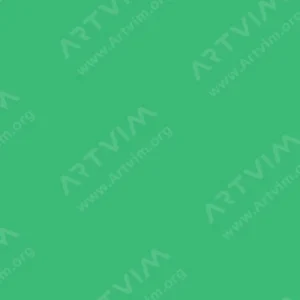 هولبین : رنگ روغن قابل حل در آب دوآکوآ : Cadmium Green Light
