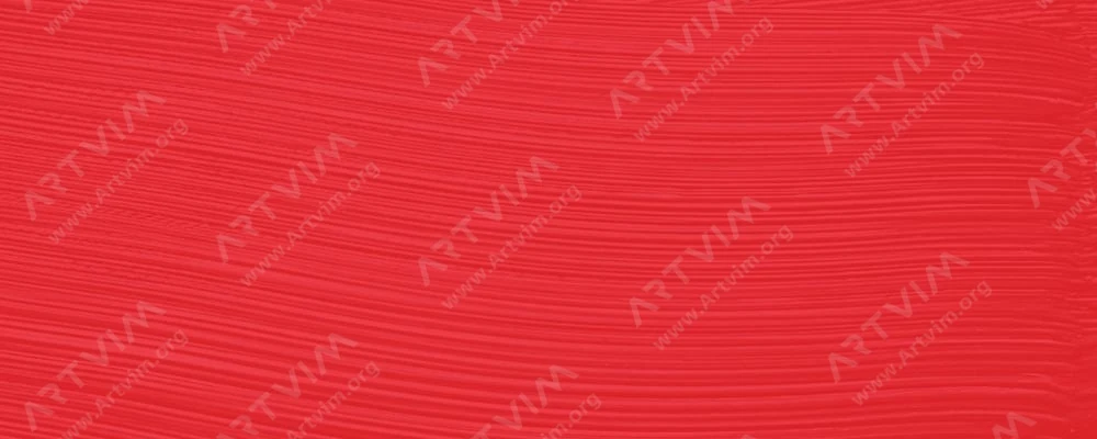 اشمینکه : رنگ روغن آکادمی : Vermilion Red
