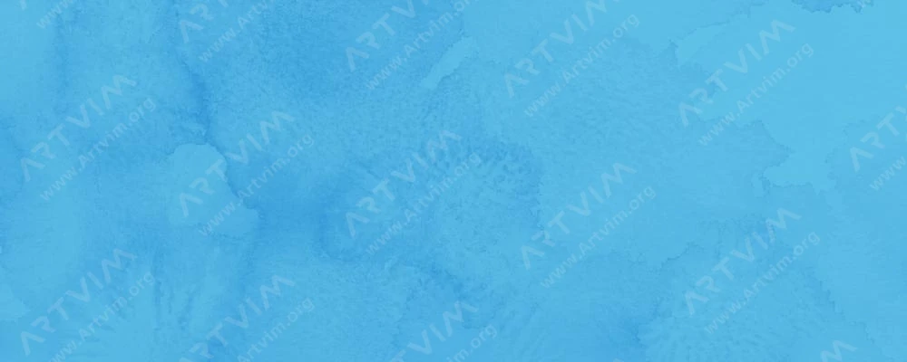 دالر رونی : آبرنگ آرتیست : Manganese Blue Hue