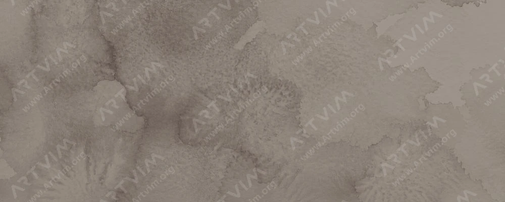 دالر رونی : آبرنگ آرتیست : Raw Umber