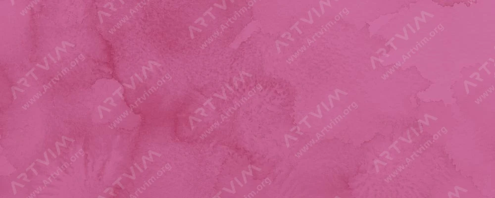 دالر رونی : آبرنگ آرتیست : Quinacridone Magenta