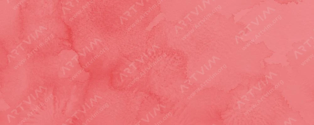 دالر رونی : آبرنگ آرتیست : Cadmium Red