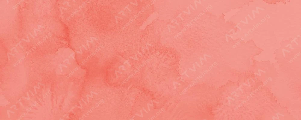 دالر رونی : آبرنگ آرتیست : Cadmium Red Pale