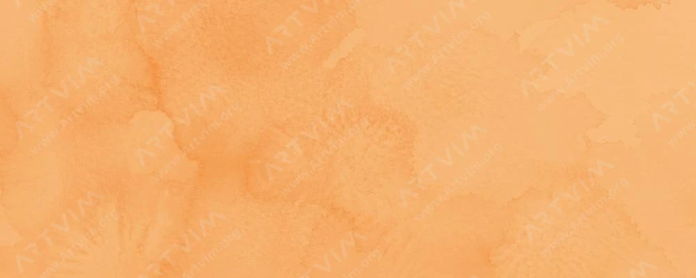 دالر رونی : آبرنگ آرتیست : Cadmium Orange
