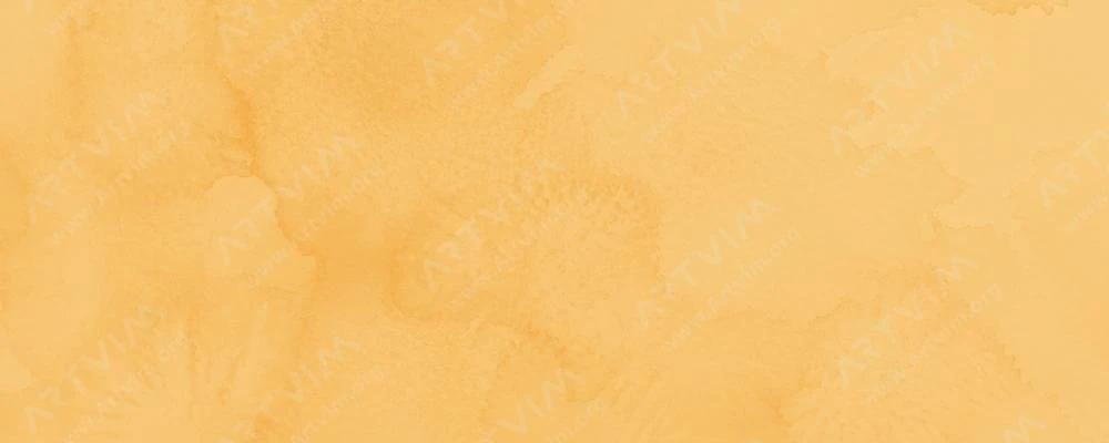 دالر رونی : آبرنگ آرتیست : Yellow Ochre