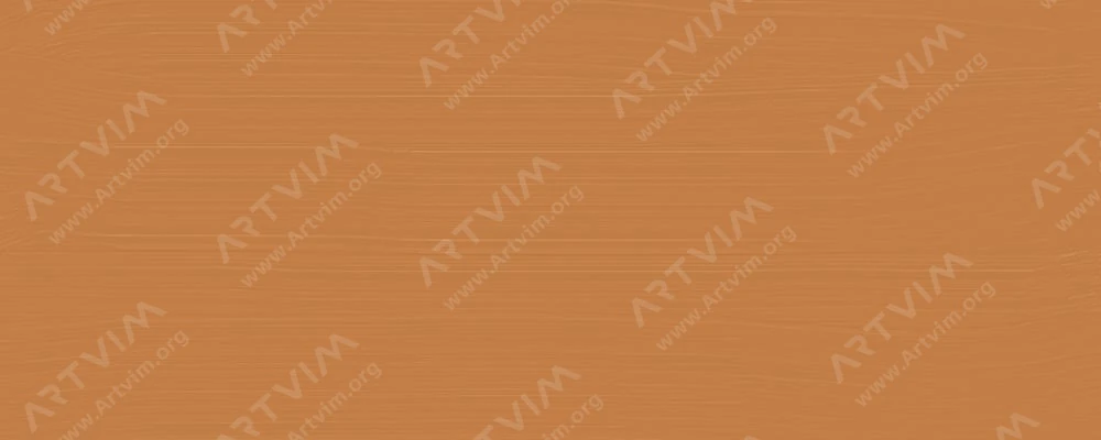 دالر رونی : گواش دیزاینر : Burnt Sienna