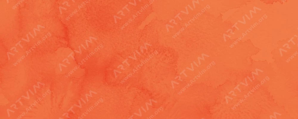 الد هالند: آبرنگ آرتیست : Cadmium Orange