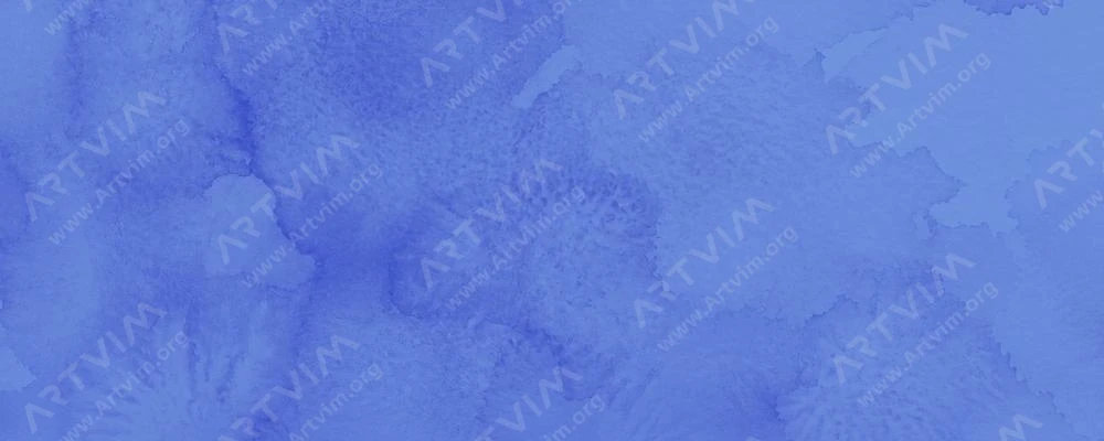 الد هالند: آبرنگ آرتیست : French Ultramarine Light
