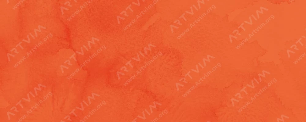 الد هالند: آبرنگ آرتیست : Coral Orange
