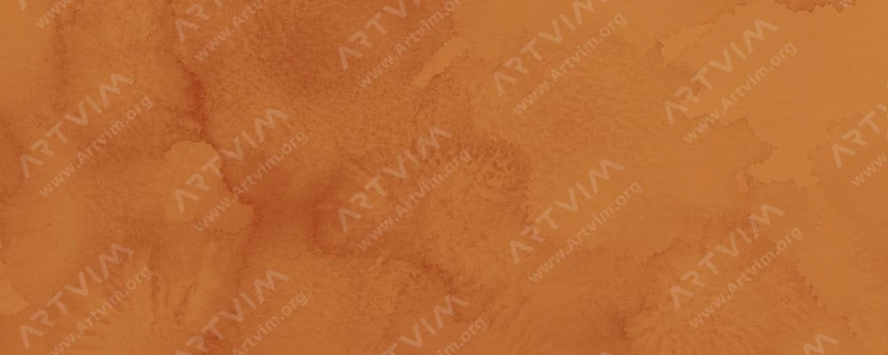 الد هالند: آبرنگ آرتیست : Italian Brown Pink Lake