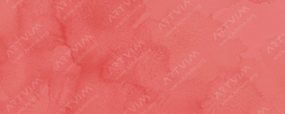 اشمینکه : آبرنگ مستر هورادام : Cadmium Red Middle