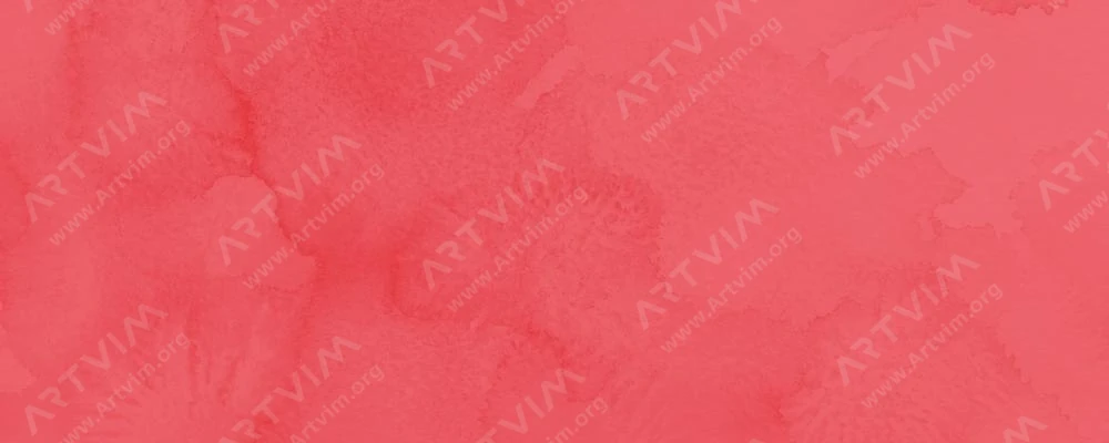اشمینکه : آبرنگ مستر هورادام : Scarlet Red