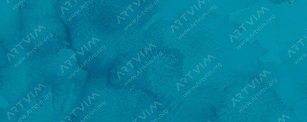 اشمینکه : آبرنگ مستر هورادام : Helio Turquoise