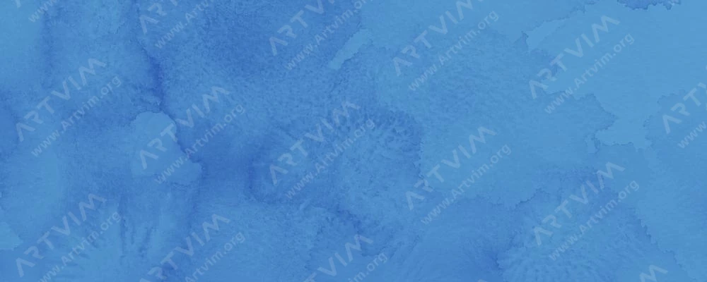 اشمینکه : آبرنگ مستر هورادام : Mountain Blue
