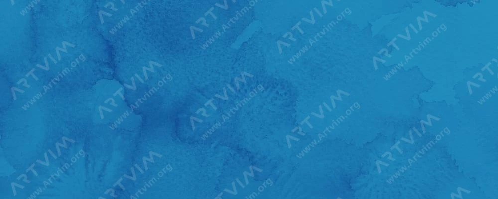 اشمینکه : آبرنگ مستر هورادام : Phthalo Blue