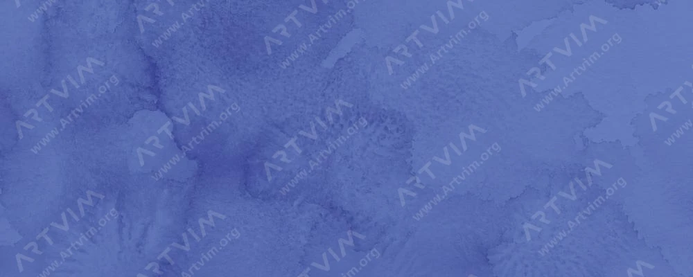 اشمینکه : آبرنگ مستر هورادام : Cobalt Blue Deep