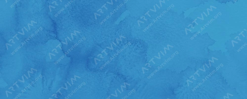 اشمینکه : آبرنگ مستر هورادام : Prussian Blue