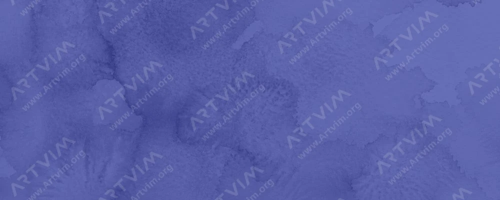 اشمینکه : آبرنگ مستر هورادام : Ultramarine Violet